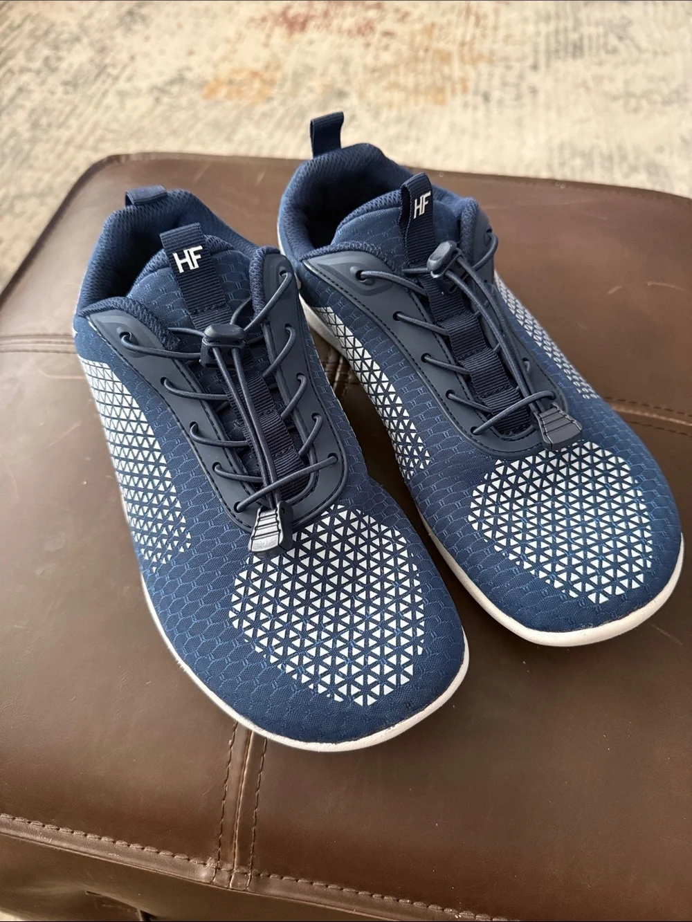 Women’s Navy HF Lightweight Knit Sneakers
